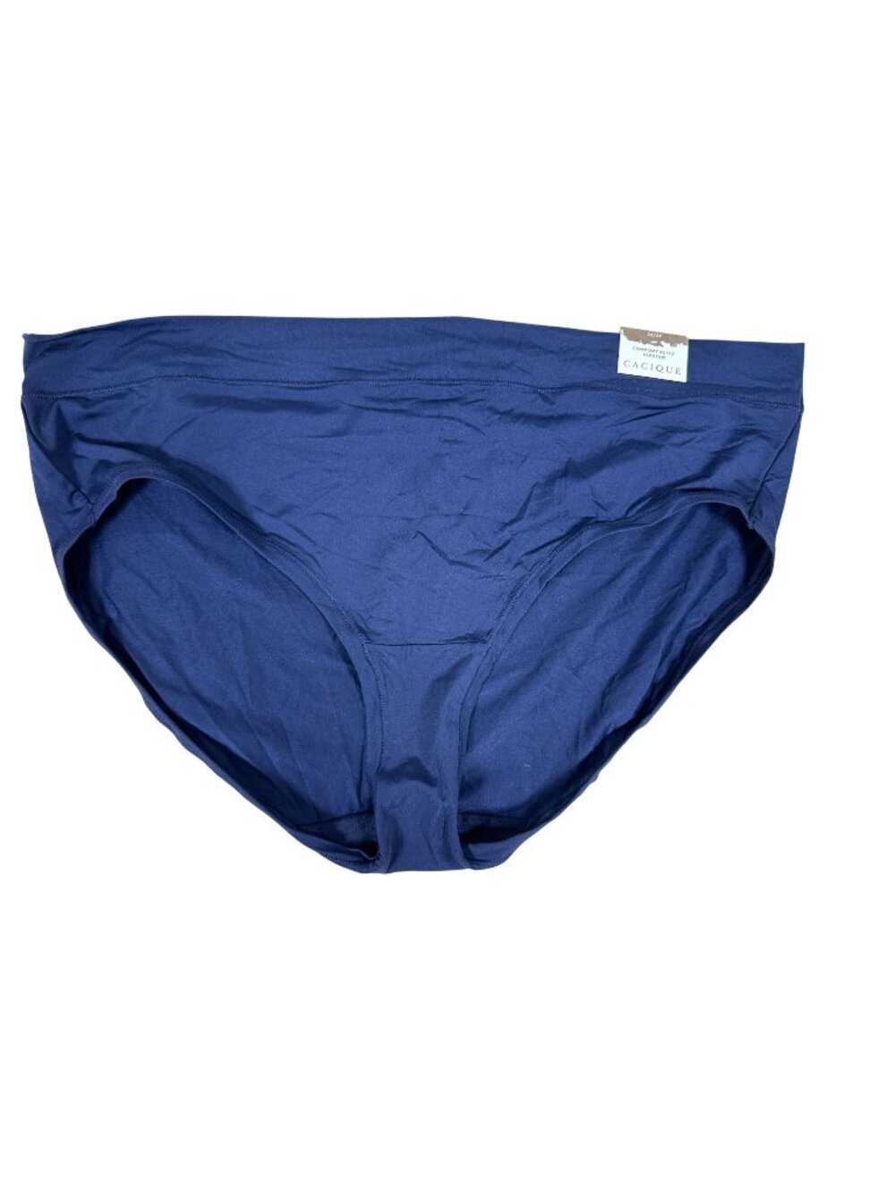 Cacique Comfort Bliss Hipster Panty 22/24 3X Navy Blue Plus Size NWT